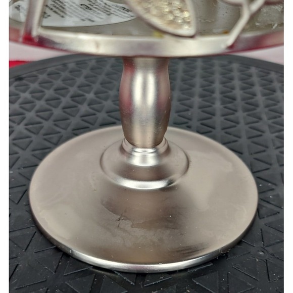 Bath‎ & Body Works Dogwood Flower & Gems Pedestal 3 Wick Candle Holder - Picture 9 of 10